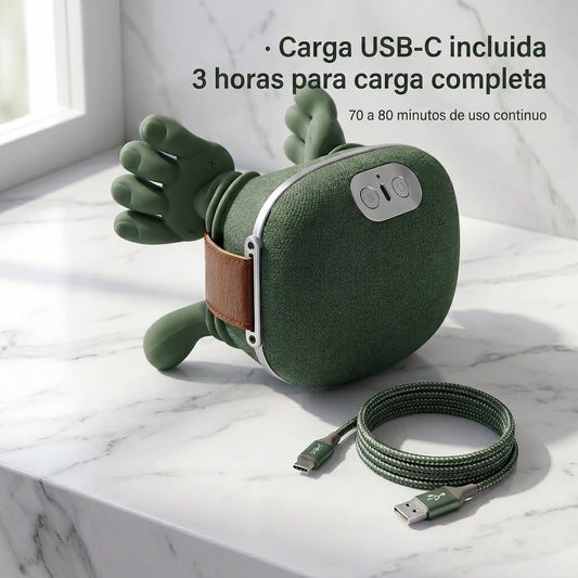 Masajeador Shiatsu con Calor™ Amasamiento profundo para cuello, hombros y espalda