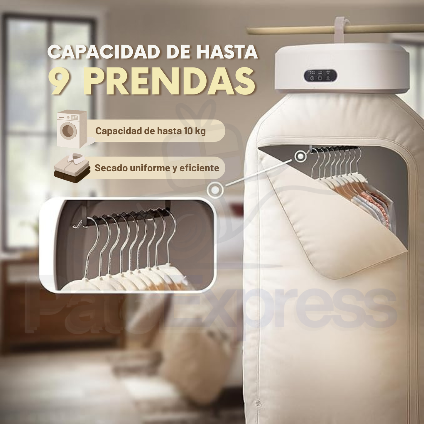 DryBox Pro™ 🌧️ Secadora Portátil Inteligente