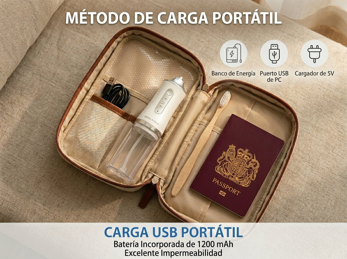 Waterpulse ™ El irrigador que llega donde el cepillo no lo hace