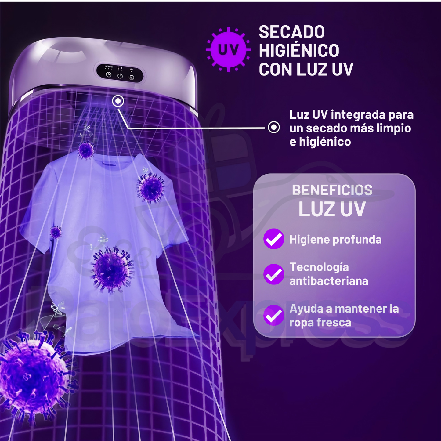 DryBox Pro™ 🌧️ Secadora Portátil Inteligente