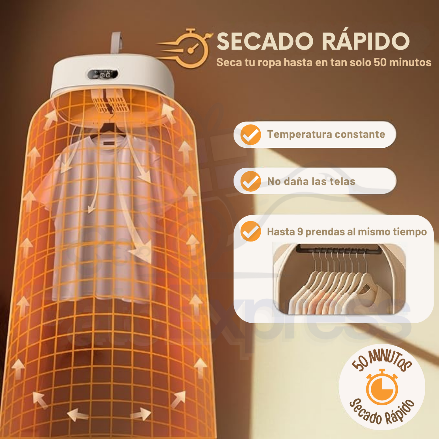 DryBox Pro™ 🌧️ Secadora Portátil Inteligente