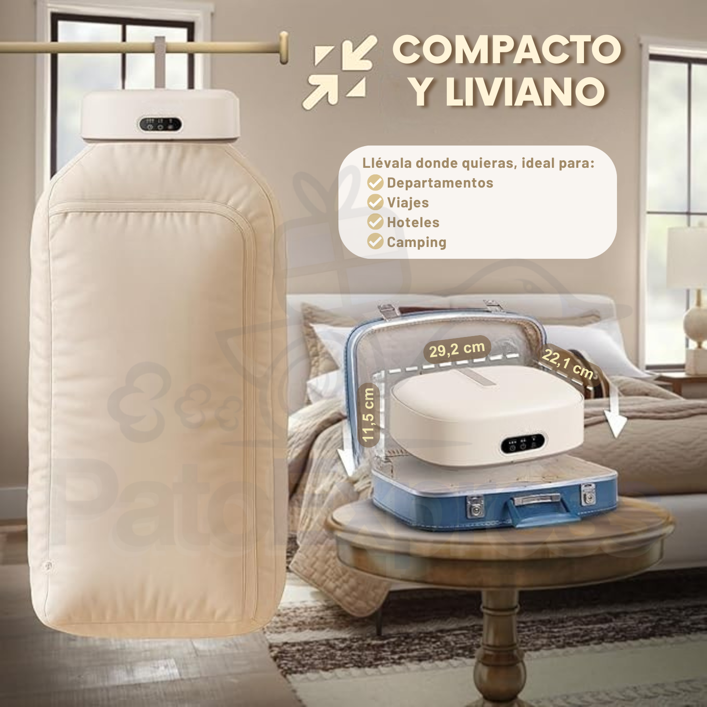DryBox Pro™ 🌧️ Secadora Portátil Inteligente